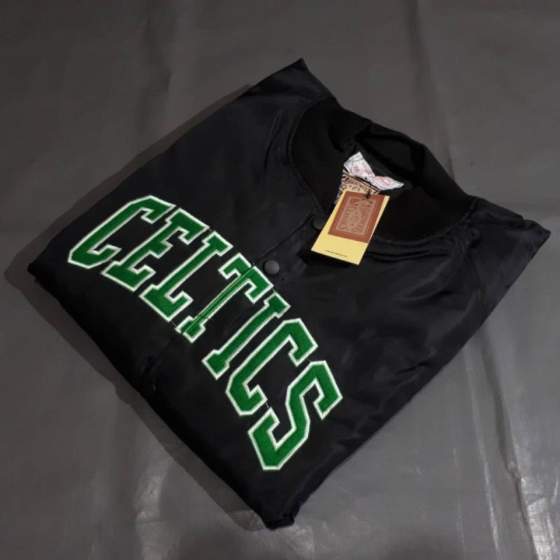 jaket bomber varsity Celtics