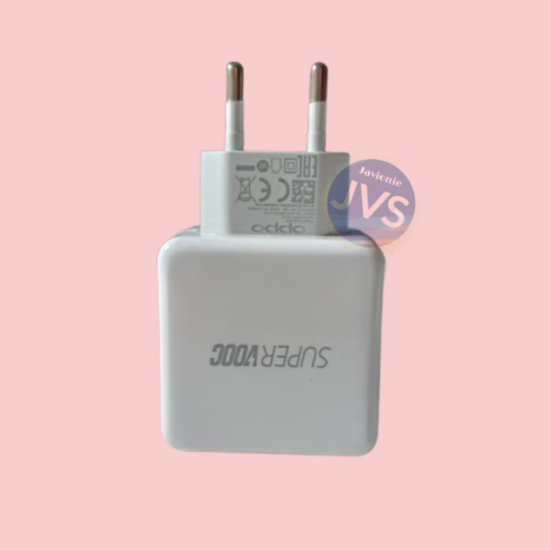 Charger Casan Cas OPPO Reno 2 2F K3 A91 R17 4A 20w Original VOOC Fast Charging Type C