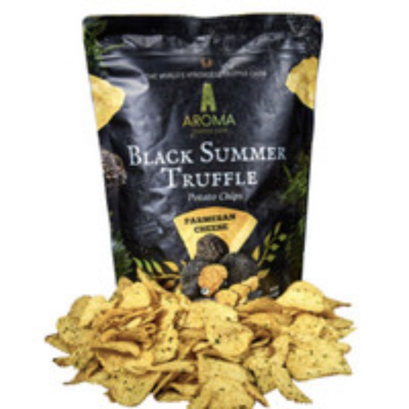 

AROMA BLACK SUMMER TRUFFLE POTATO CHIPS PARMESAN CHEESE 100 GR