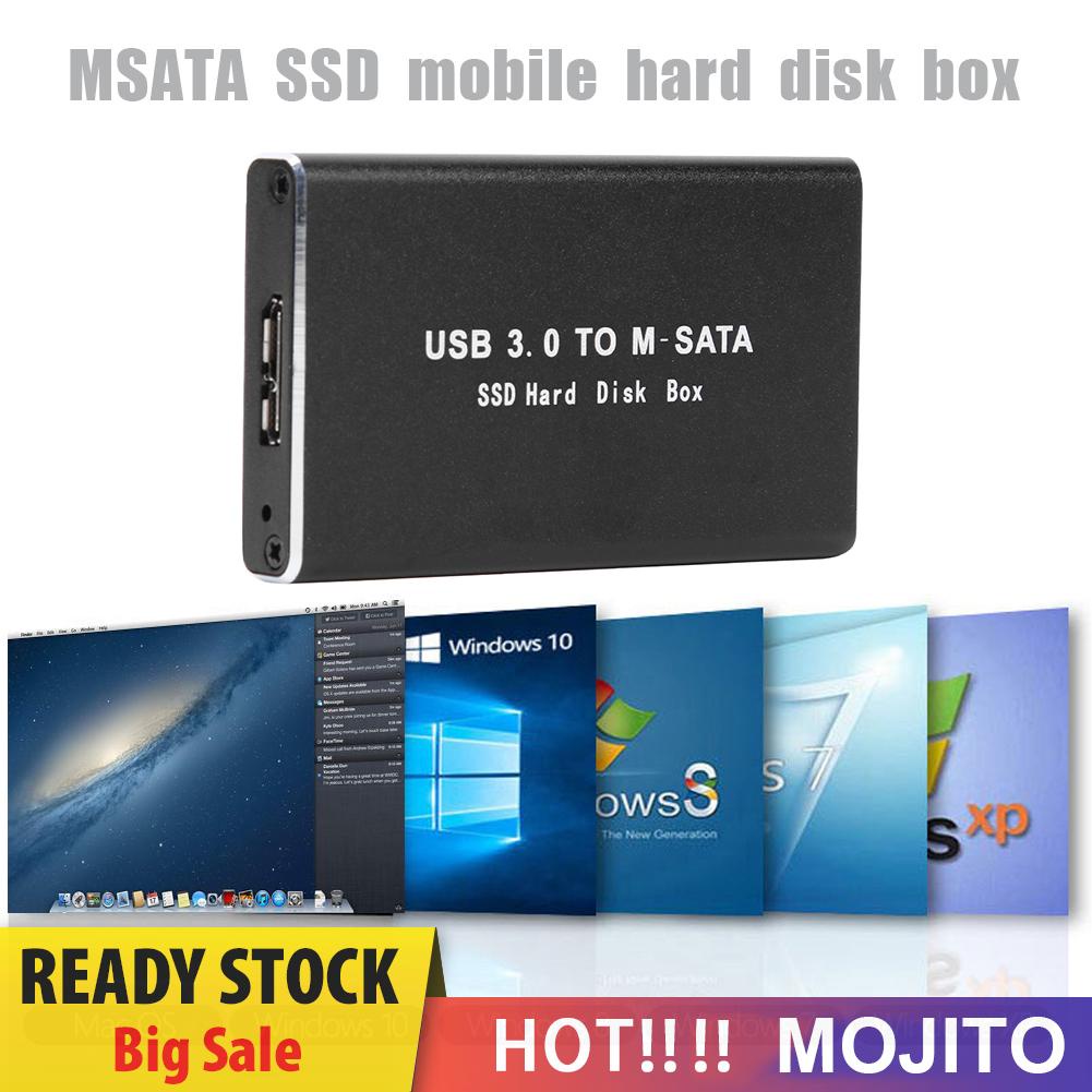 Casing Hardisk Eksternal Mini Ssd Usb 3.0 Ke Msata