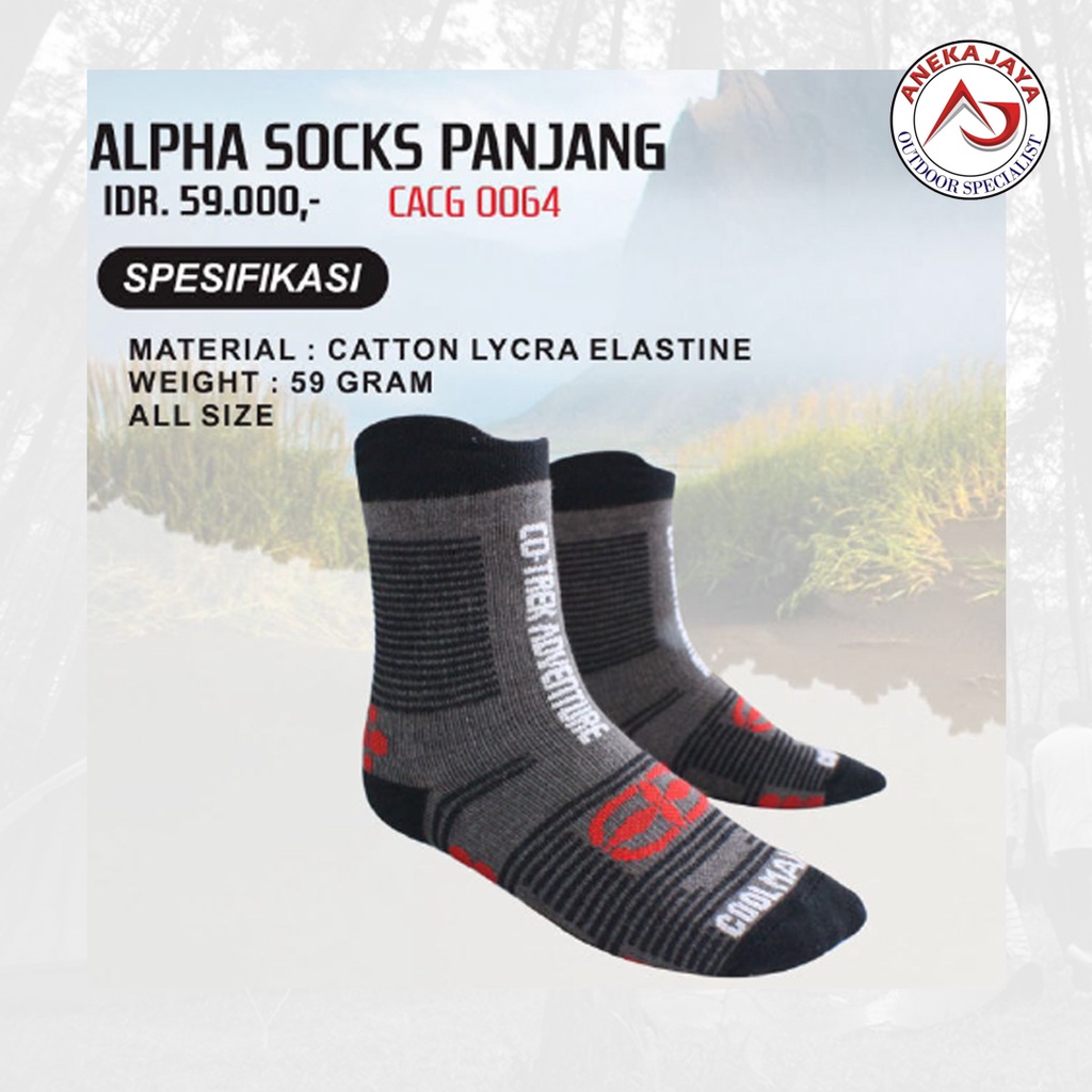 KAOS KAKI CO-TREK PANJANG ALPHA