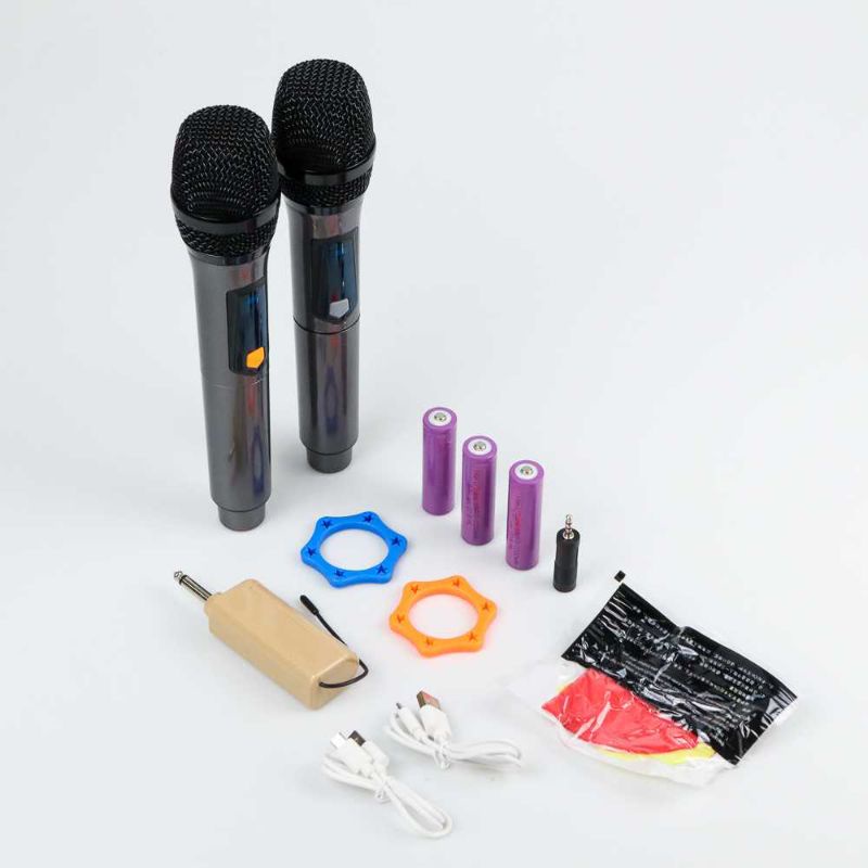 Mikrofon Karaoke Wireless Microphone Portable KTV X220U