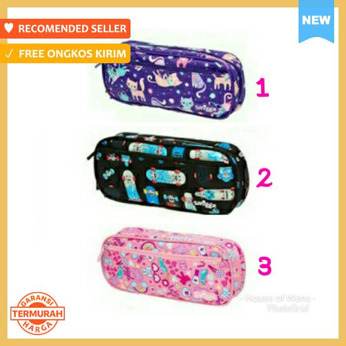 

Smiggle Snaps Combo Pencil Case Smiggle - Alat Tulis - Tempat Pensil