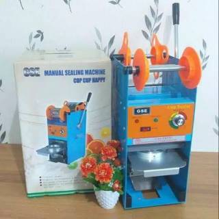 Cup Sealer Digital Counter Mesin  Press Penutup  Gelas  