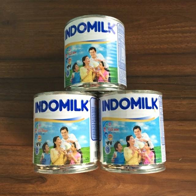 Jual Susu Kental Manis Indomilk 375ml/ 3 klg | Shopee Indonesia