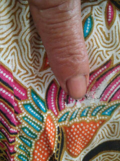 Ms Sarimbit Gamis Batik Mix Brukat (krisna Couple)