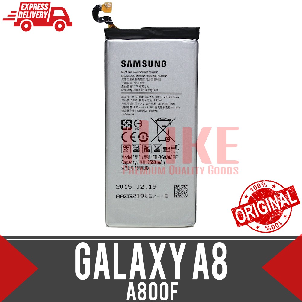 Baterai Original Samsung A8 2015 / A8 Batere Batu hp Batre