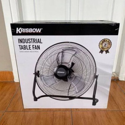 krisbow table fan diameter 40cm 80 watt KIPAS angin blower