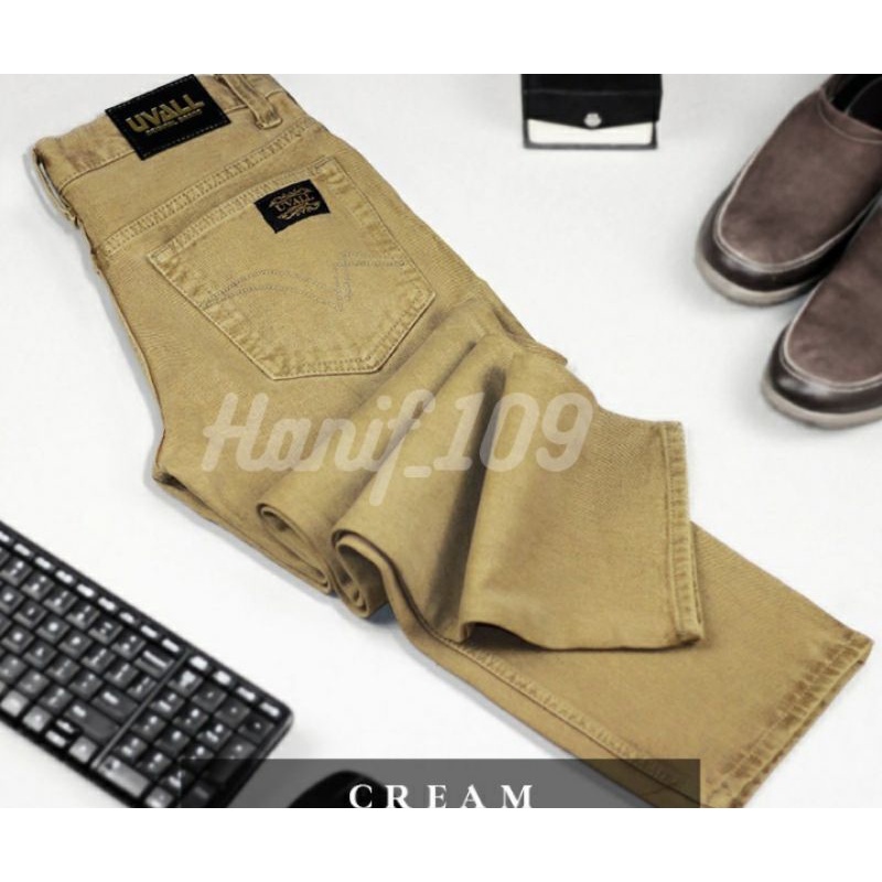 Celana panajang UVAL/celana standar uvall/celana standar premium/Celana jeans uvall