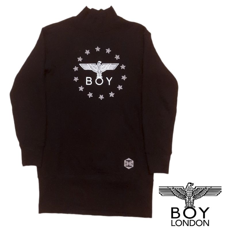 Crewneck midi dress Boy London Hitam Second