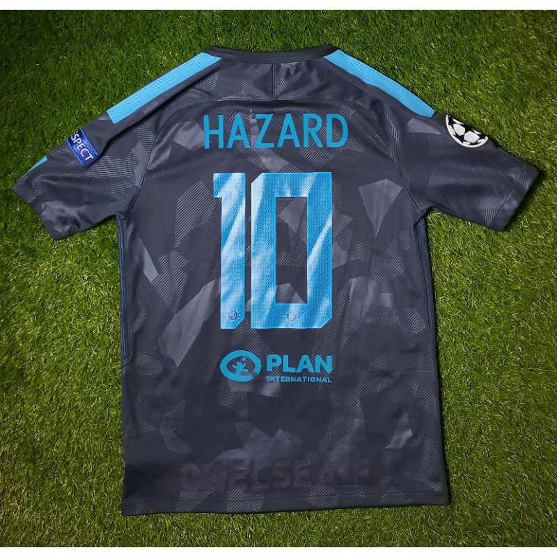 Jersey Chelsea Original 2017 2018 3rd Hazzard UCL