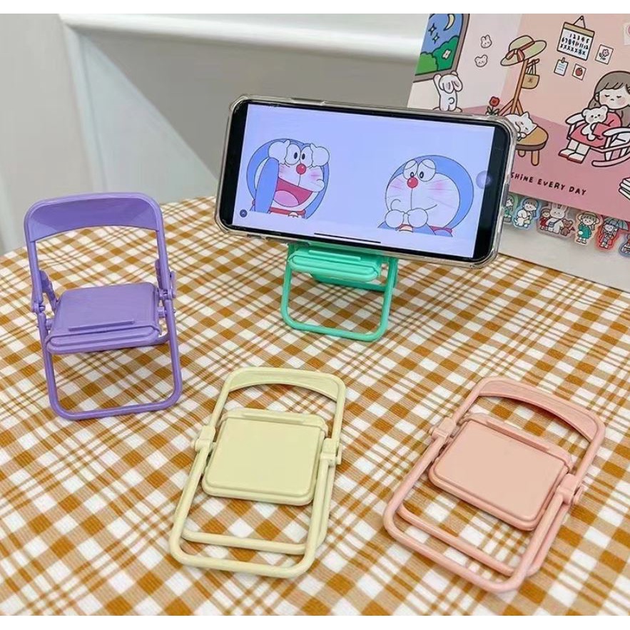 #LC-AccHP HD53 Dudukan HP Model Kursi Stand HP Portable Mini