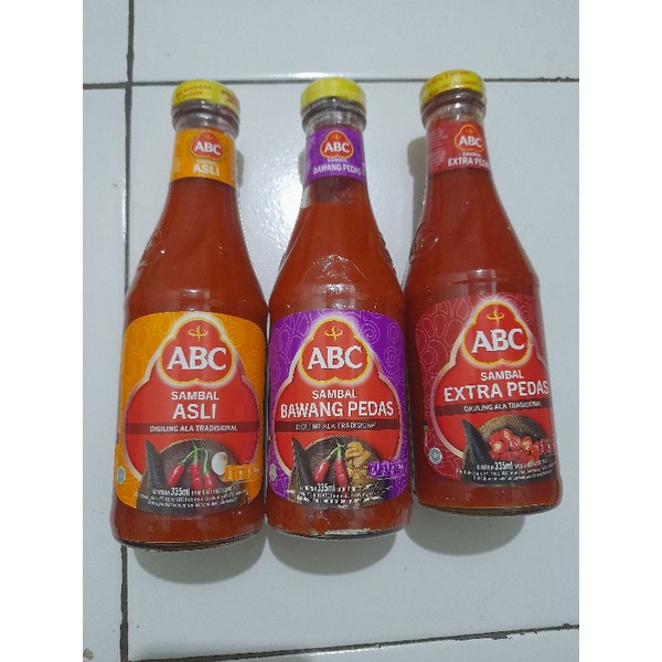 

Saos Sambal ABC Botol Kaca/Beling 335 ml