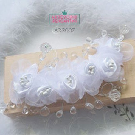 [STOK TERBATAS] AKSESORIS SANGGUL HIASAN RAMBUT HEADPIECE PENGANTIN HAIRBAND ARP007