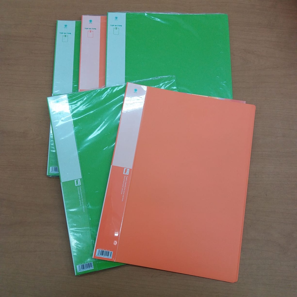 KINARY Clear File Holder (10 Sheets) HL-110 - Map File bening
