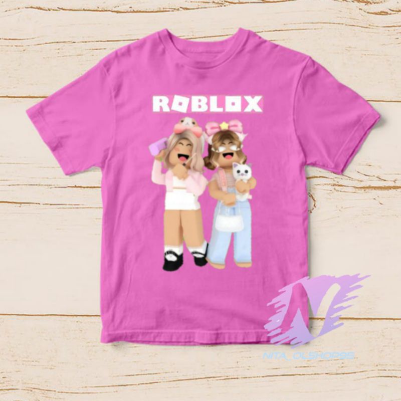 kaos roblox friend baju kaos roblok anak