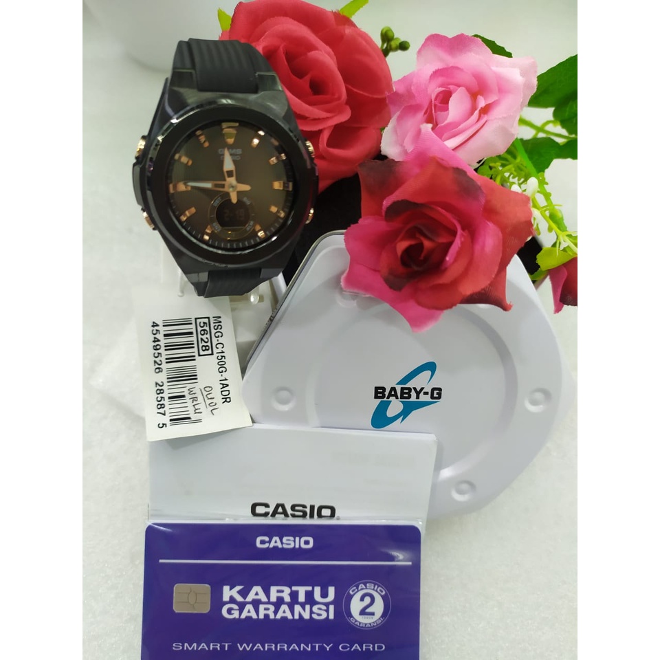 JAM TANGAN BABY-G MSG-C150G-1ADR/MSG-C150G-3ADR ORIGINAL