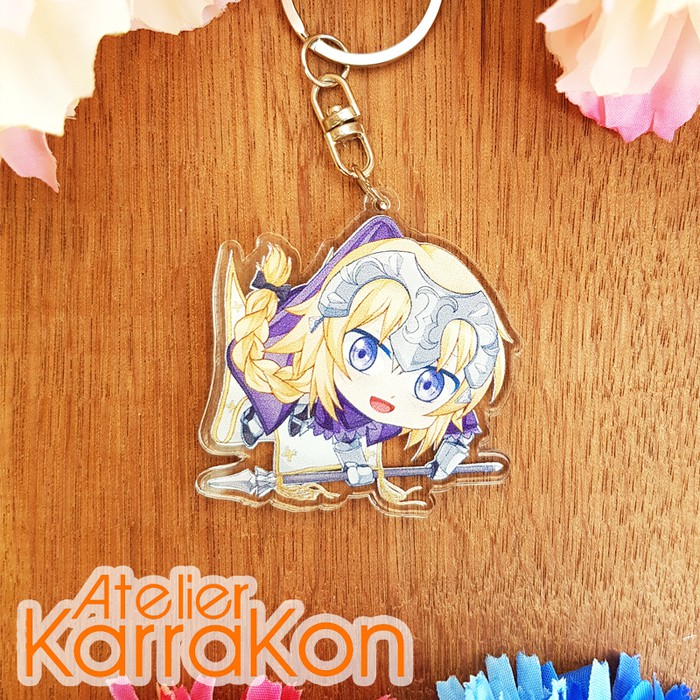 Fate Grand Order Keychain - Ruler Jeanne d'-Arc