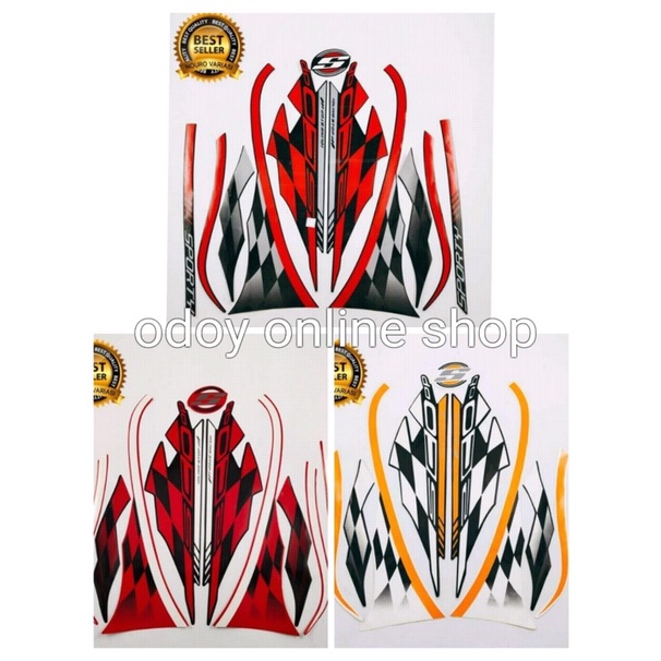 Sticker Scoopy new 2018 sporty