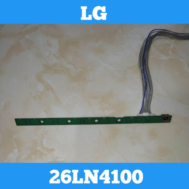 Pcb Sensor & Tombol Touchscreen TV LED LG 26LN4100 Sensor TV LED LG 26LN4100 Tombol TV LED LG 26LN41