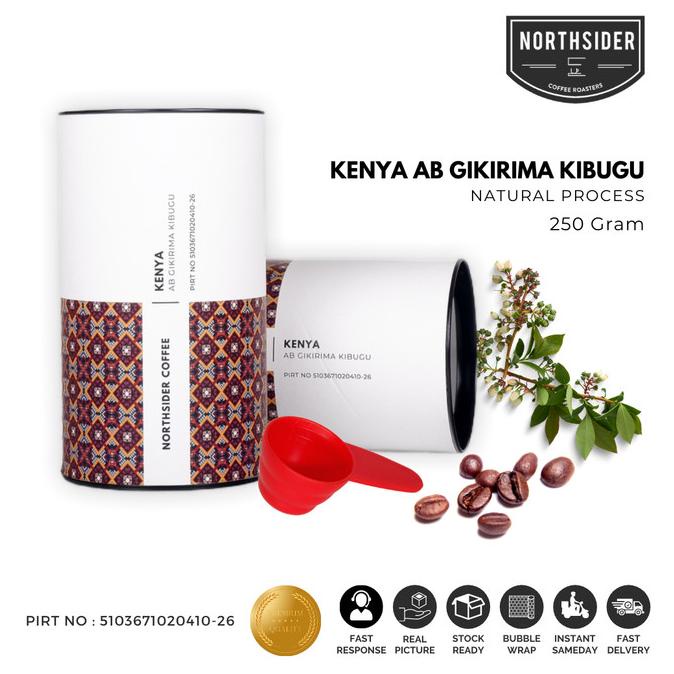 

BIJI KOPI ARABICA KENYA AB GIKIRIMA KIBUGU WASHED - 250GR NORTHSIDER -Diskon Besar