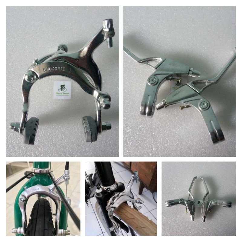 Handle rem Dia compe,Rem sepeda U Brake Diacompe Vintage classic jadul,Dia-Compe Brake lever