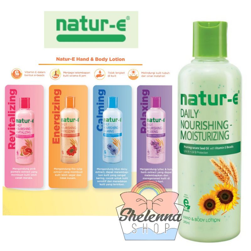 Natur-E 100 IU Hand Body Lotion 245 ml 100 ml