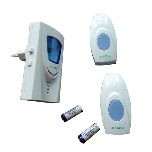 Bell Pintu bel wireless bel rumah 2 Remot JM 514 AC