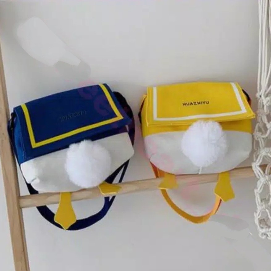 tas donald bebek tas selempang donal duck tas bentuk pantat donal duck