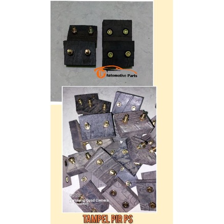 TAMPEL PER PS / STOPPER HELPER FE PS CANTER (KARET BAN) sudah ada MUR dan BAUT