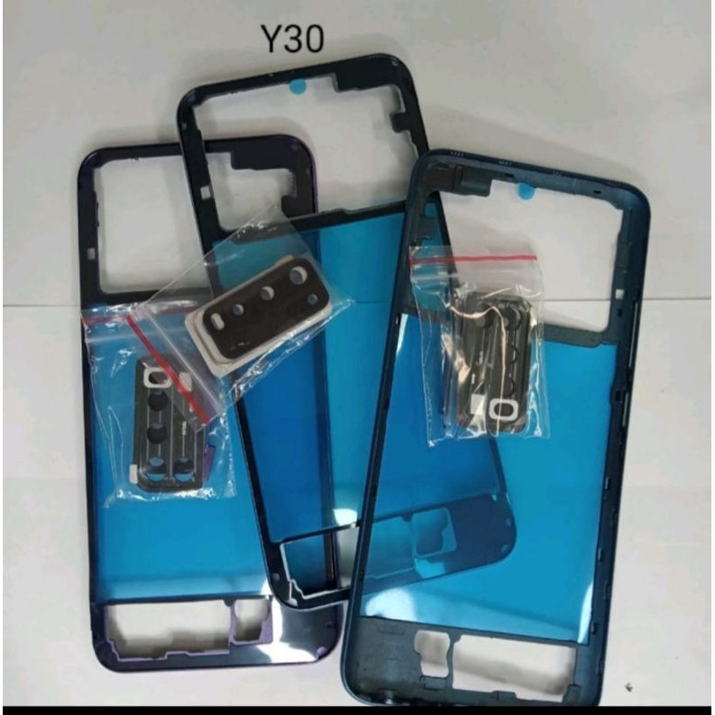 Tulang Samping Bazel Bezzel Tutup Mesin Vivo Y30 Y50 Y30i Y50i