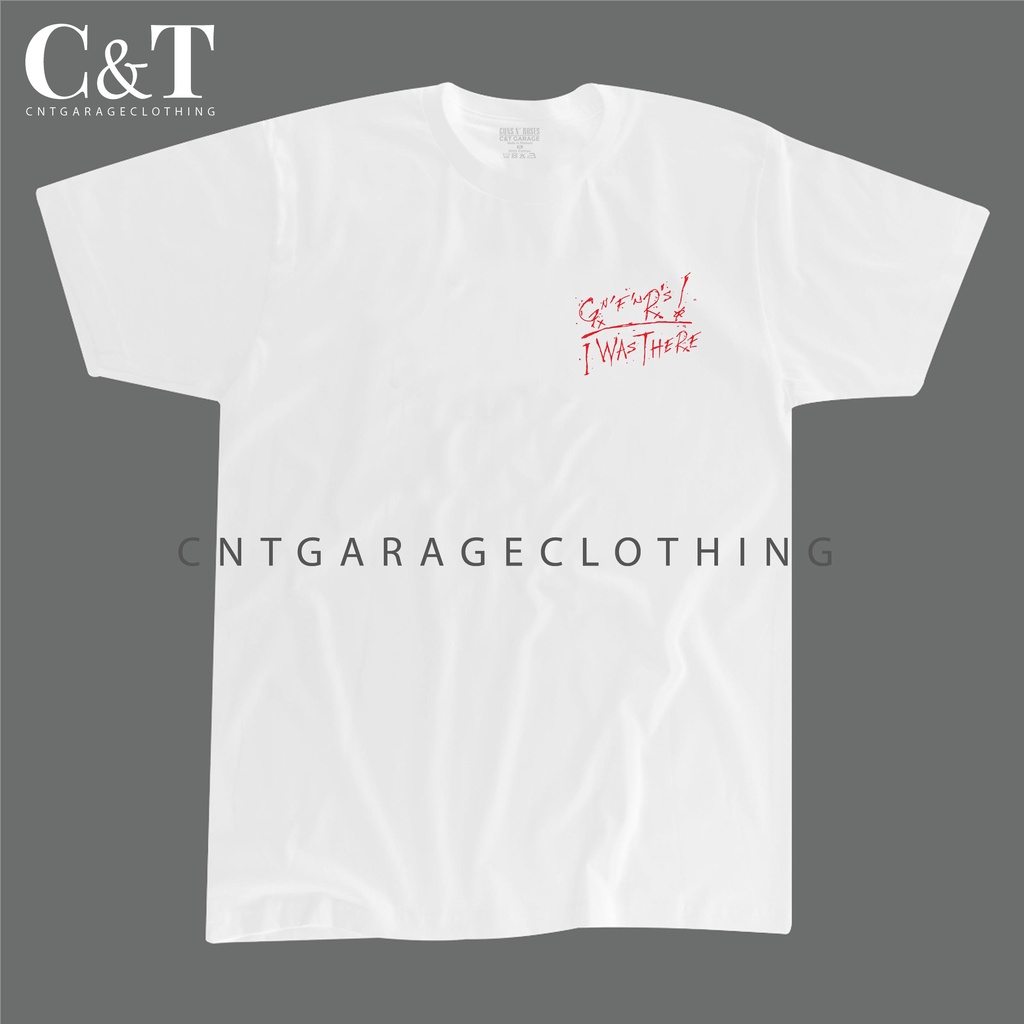 KAOS GUNS N ROSES GNFNR WHITE | GNR 145 | SHIRT SHIRTS TSHIRT DISTRO CNTGARAGECLOTHING