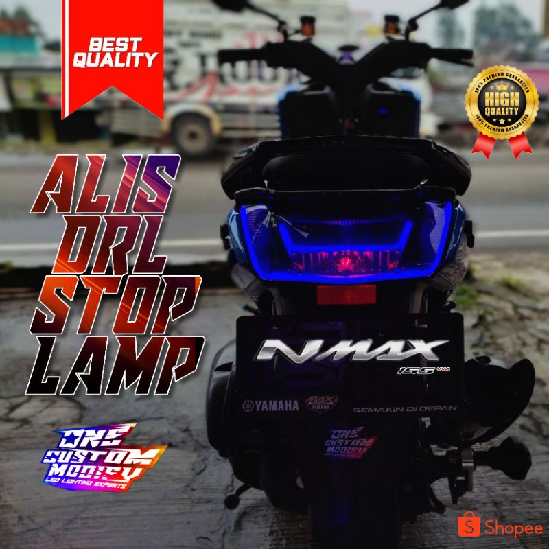 LAMPU REM NMAX BONUS LED JELLY LAMPU BELAKANG NMAX OLD LAMPU SENJA NMAX LAMPU LED NMAX LAMPU SENJA N