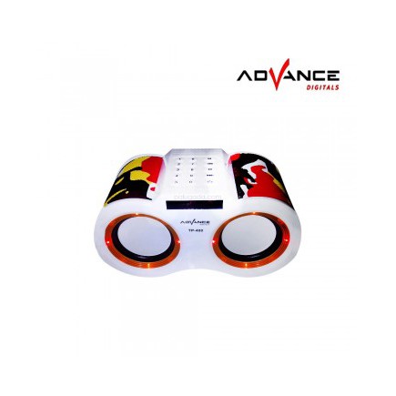 NEW ADVANCE TP400 SPEAKER PORTABLE LED LAYAR