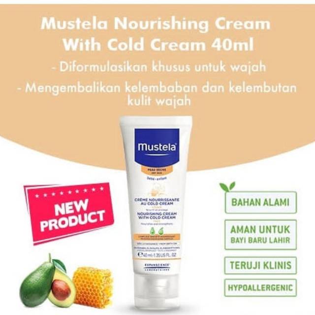 mustela nourishing cream with cold cream