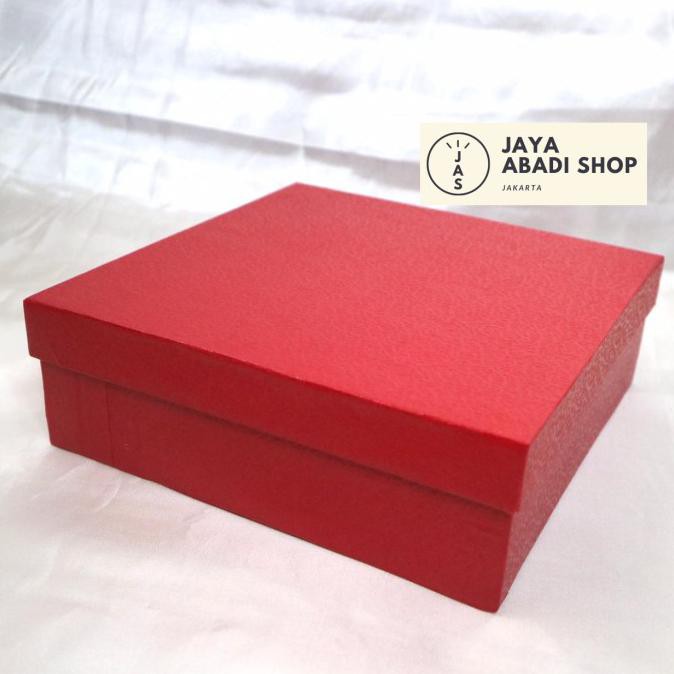 

✅Update!! kotak kue 22x22x7 / cake box / box kue / hard box - Merah
