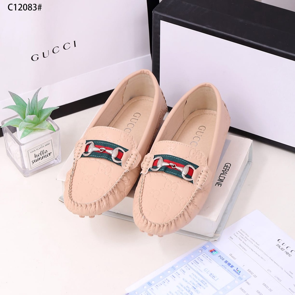 gc  GG Loafers Flat Shoes C12083#