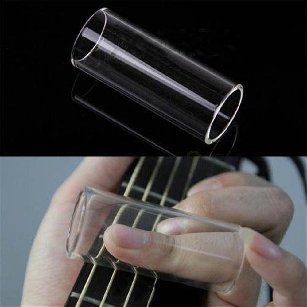 Nickolas1 Finger Sliders Portable Aksesoris Gitar Kaca Musik Panjang 60mm String Slide