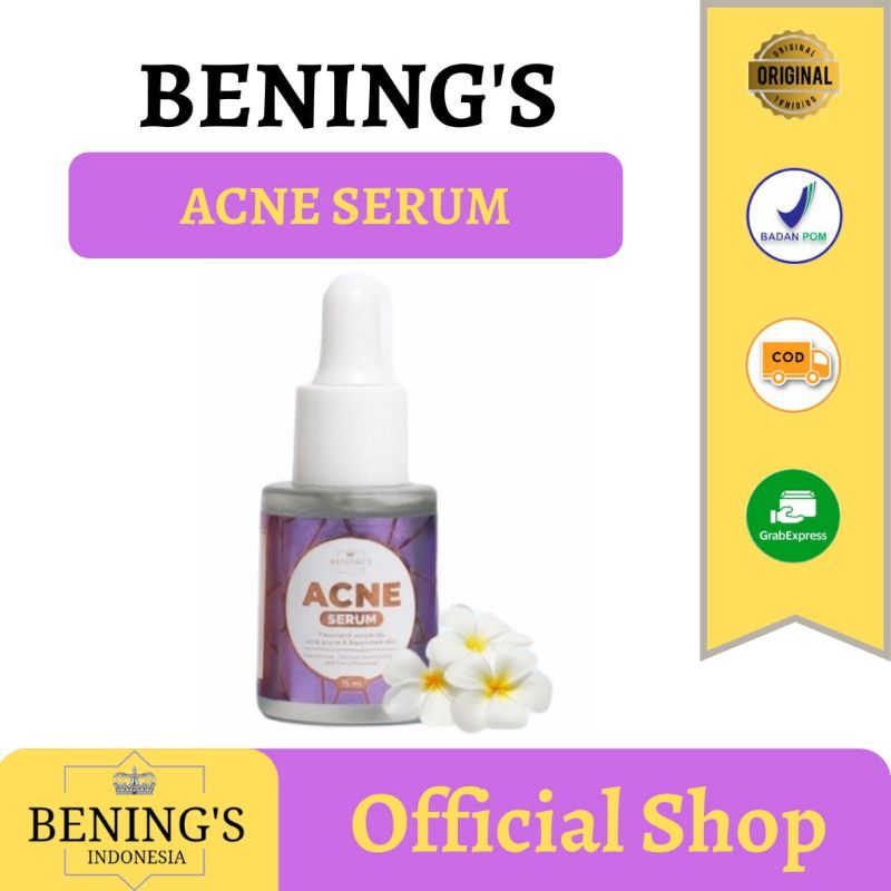BENINGS SKINCARE DR OKY PRATAMA PAKET EXLUSIVE BRIGHTENING ACNE | BENINGS CLINIC | BENING'S SKINCARE-ACNE SERUM