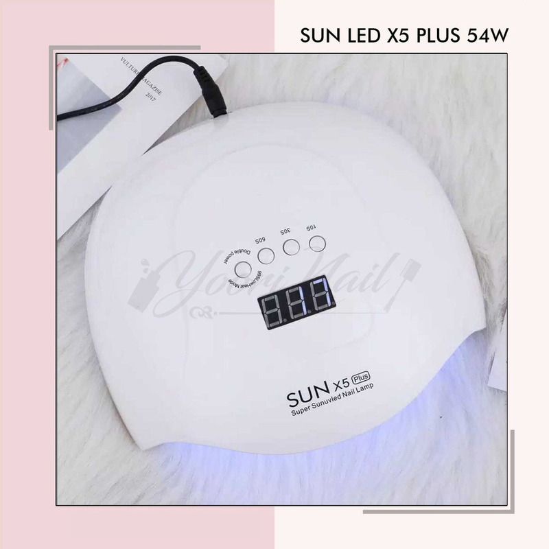 LED SUN X5 PLUS 54W uv led nail dryer pengering kutek gel led lamp