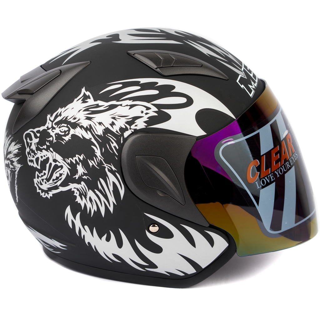 [Helm Dewasa] MSR Helmet Javelin - Wolf - Hitam Doff