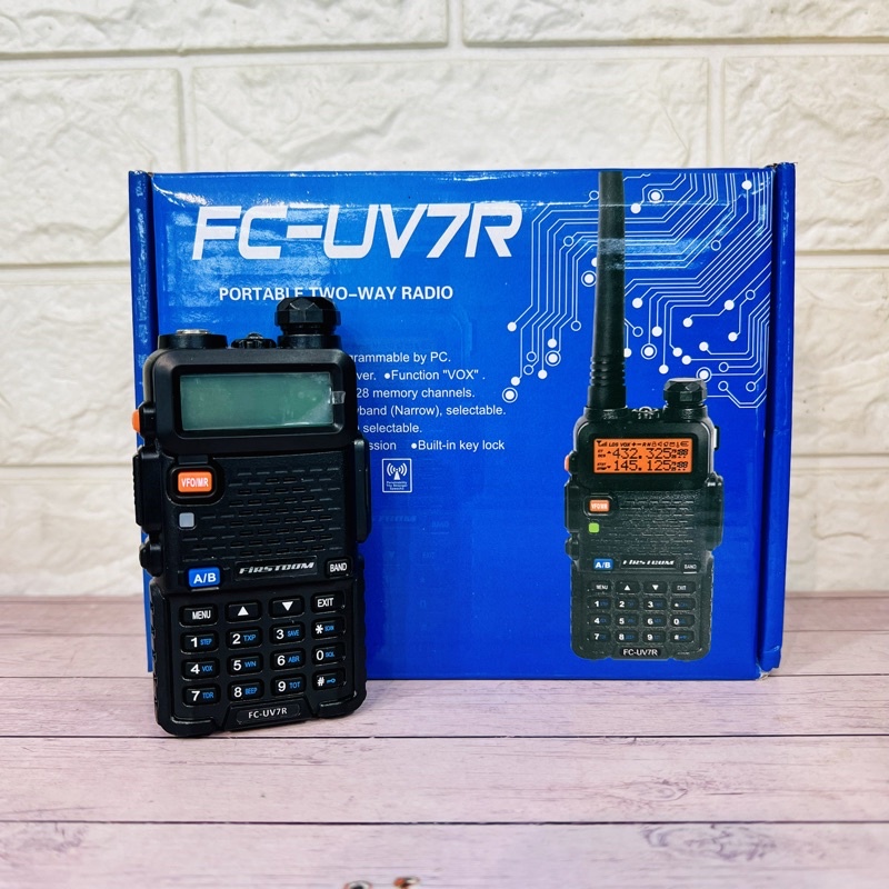 HT Firstcom UV7R Dual band Handy Talky Firstcom UV 7R Walkie Talkie UV7R dual band WT UV 7R