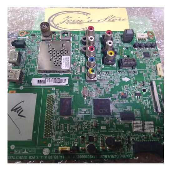 MB TV LG 50LB561T - Mainboard 50LB561 T- MESIN ORIGINAL 50 LB561T