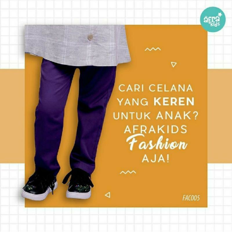 Celana Afrakids Fashion Perempuan FAC005