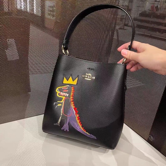 Coach x Jean Michel Basquiat Small Town Bucket bag