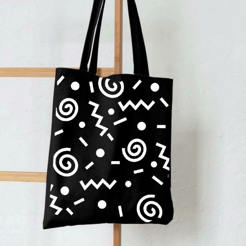 HOT SALE 2023 TOTE TERBARU RESLETING TOTEBAG KPOP / TOTE BAG KPOP / KOREA / GOT7 / SEVENTEEN/ IKON/ ANIMAL / ICE CREAM TOTE UKURAN BESAR RESLETING KANVAS WARNA HITAM MARUN NAVY KREM