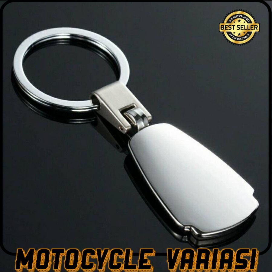 gantungan kunci logam stainless logo HONDA JAZZ CRV BRV ACCORD MOBILIO dll