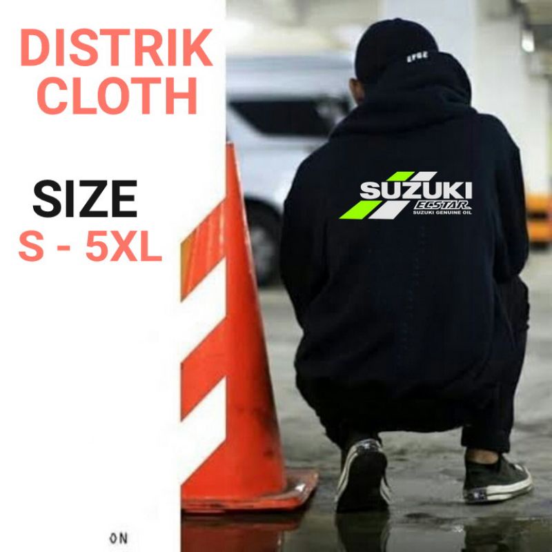 Jaket Hoodie Zipper Suzuki Ecstar Monster Energy Team MotoGP