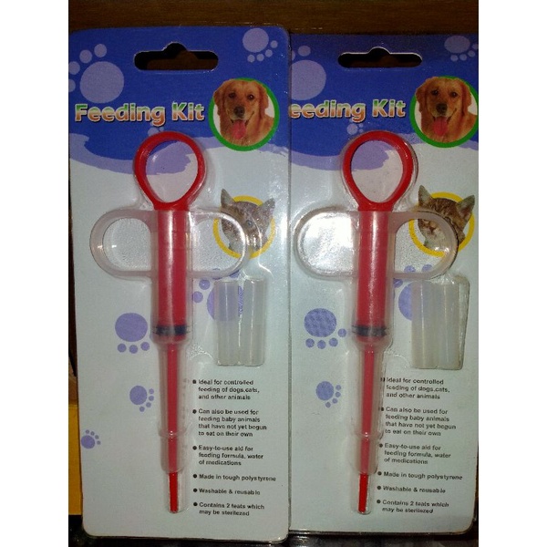 feeding kit/pelontar obat