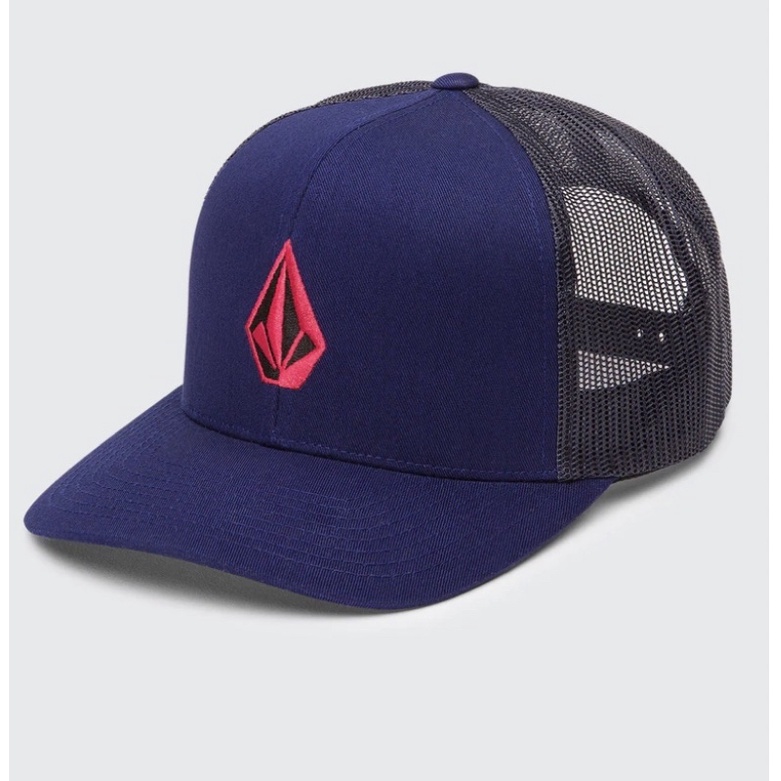 Topi Volcom Full Stone Cheese Cap - Martini Olive navy blue